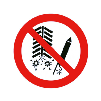 proibição dos fogos com estampidos 